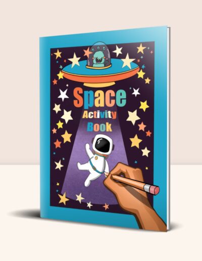 Children's Space Activity Book_Little_Whimsey_Press_Angharad_Thompson_Rees