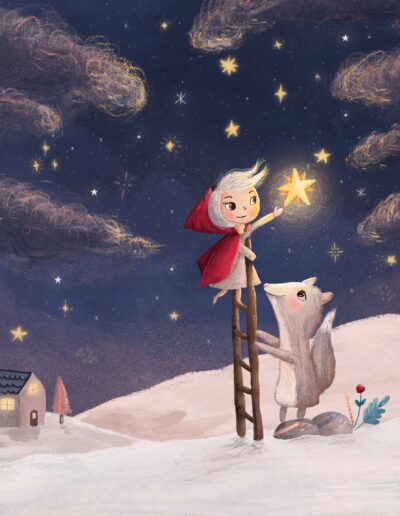 Red-Riding-Hood-Angharad-Thompson-Rees-Little-Whimsey-Press-Children's-Illustrator