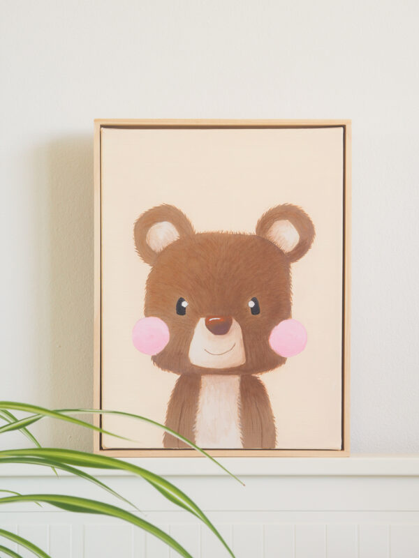 Little Bear  – Original Framed Canvas from I’d Pick You